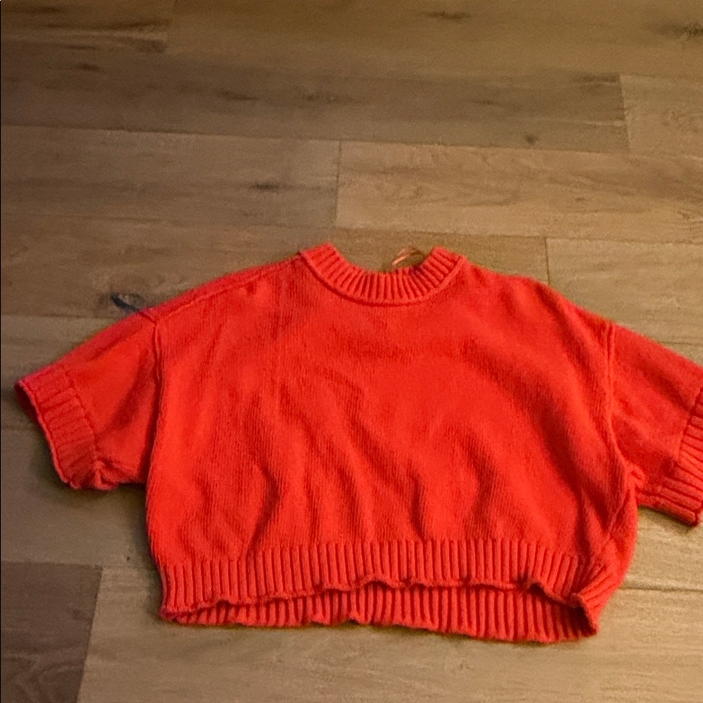 Anthropologie cropped sweater